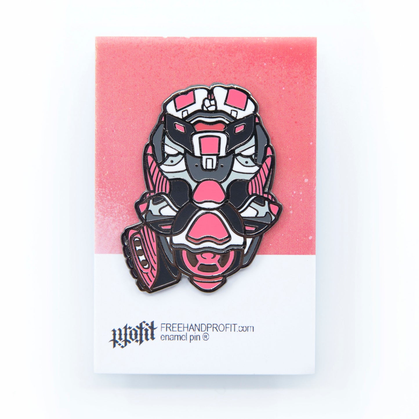AM90 Gas Mask Enamel Pin