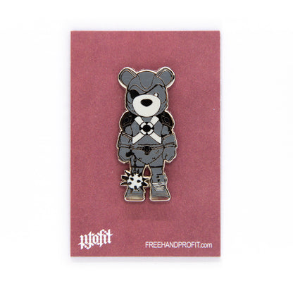 BarBEARian Enamel Pin
