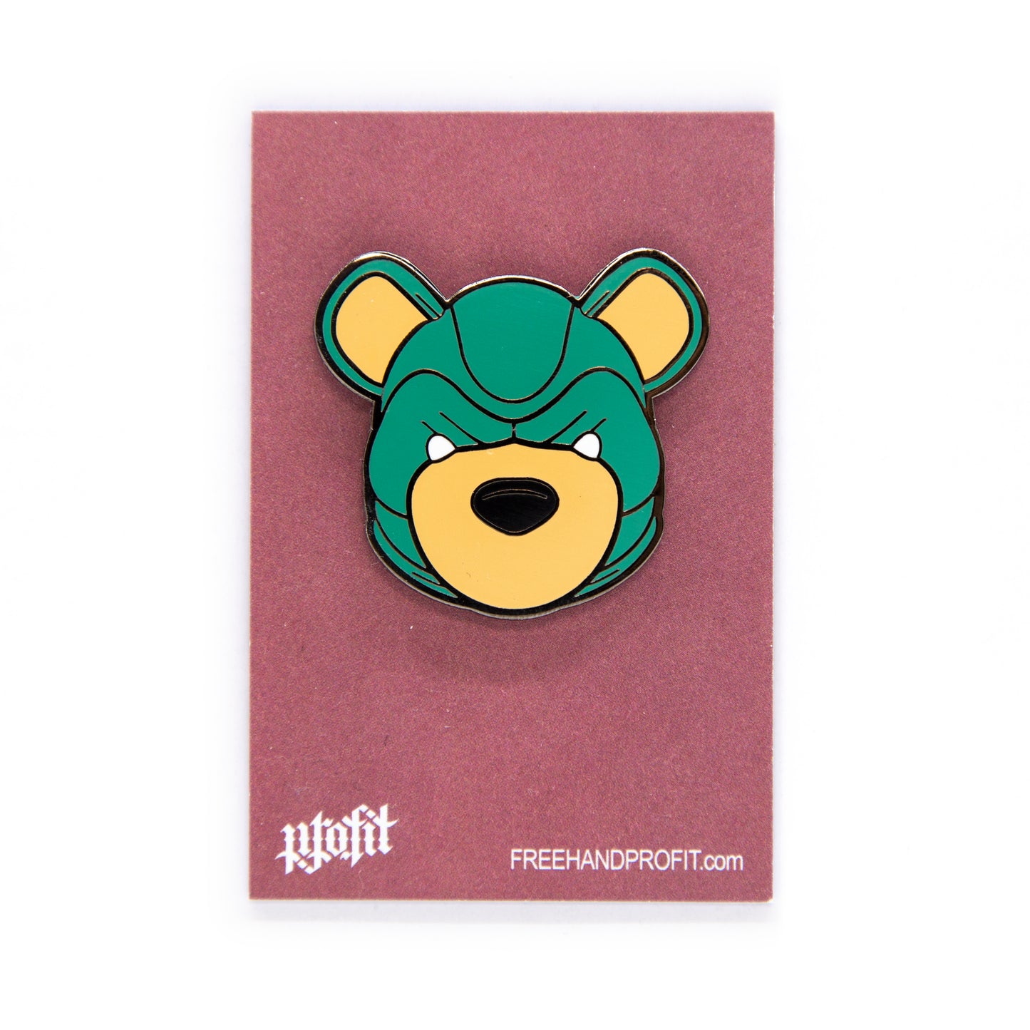 Bear With Me Enamel Pin