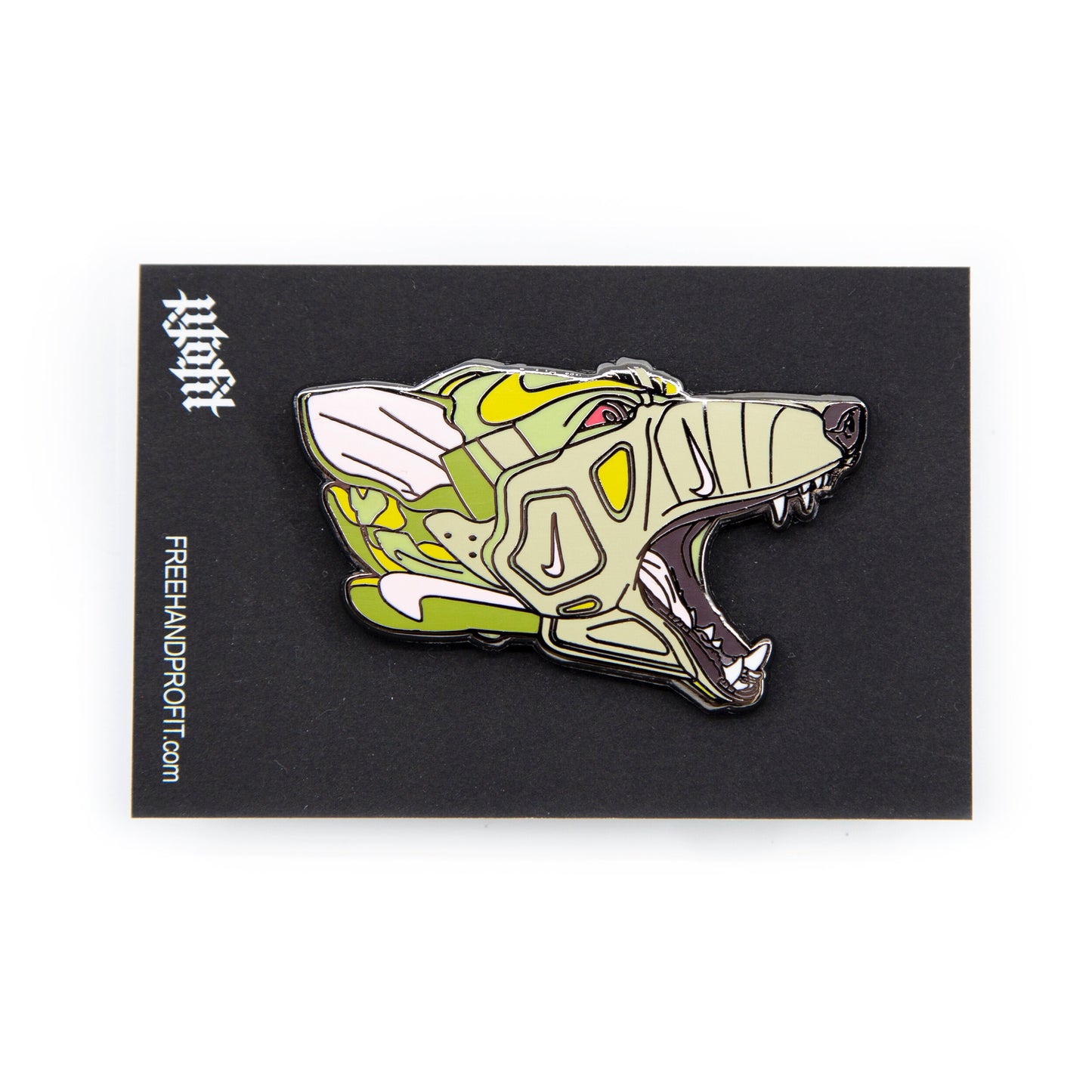 Sneaker Coyote Enamel Pin