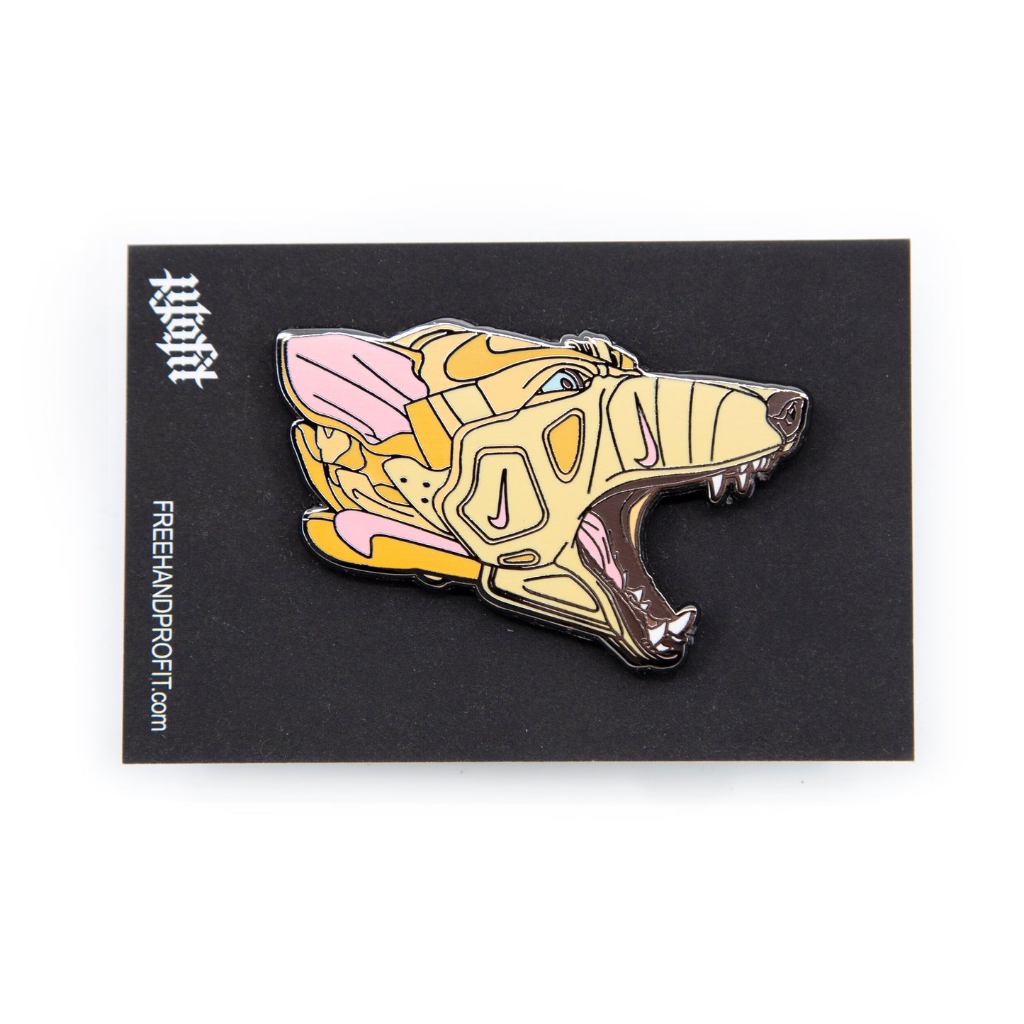 Sneaker Coyote Enamel Pin