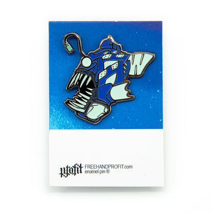 DB5 Angler Fish Gas Mask Enamel Pin