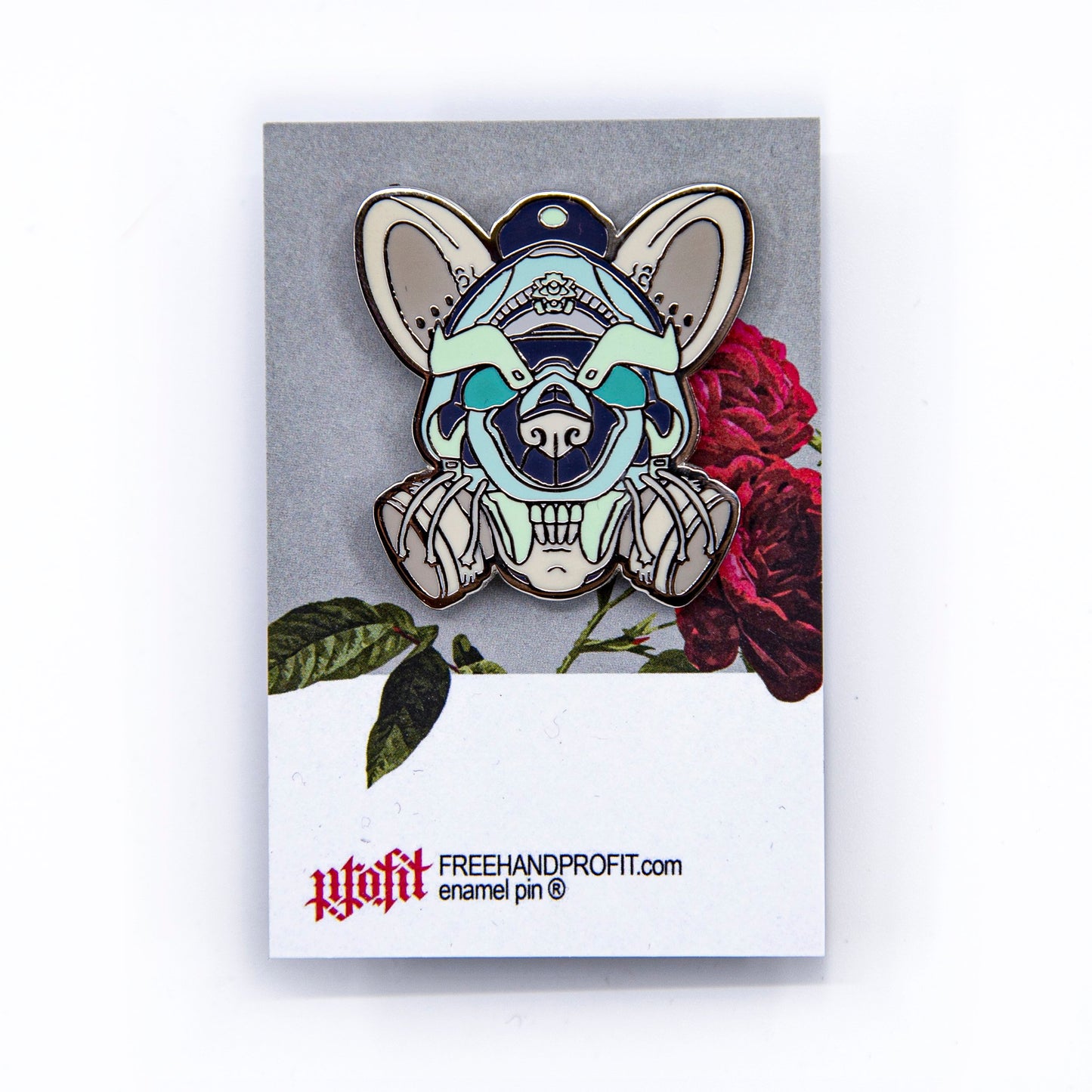 Pest Sneaker Mask Enamel Pin