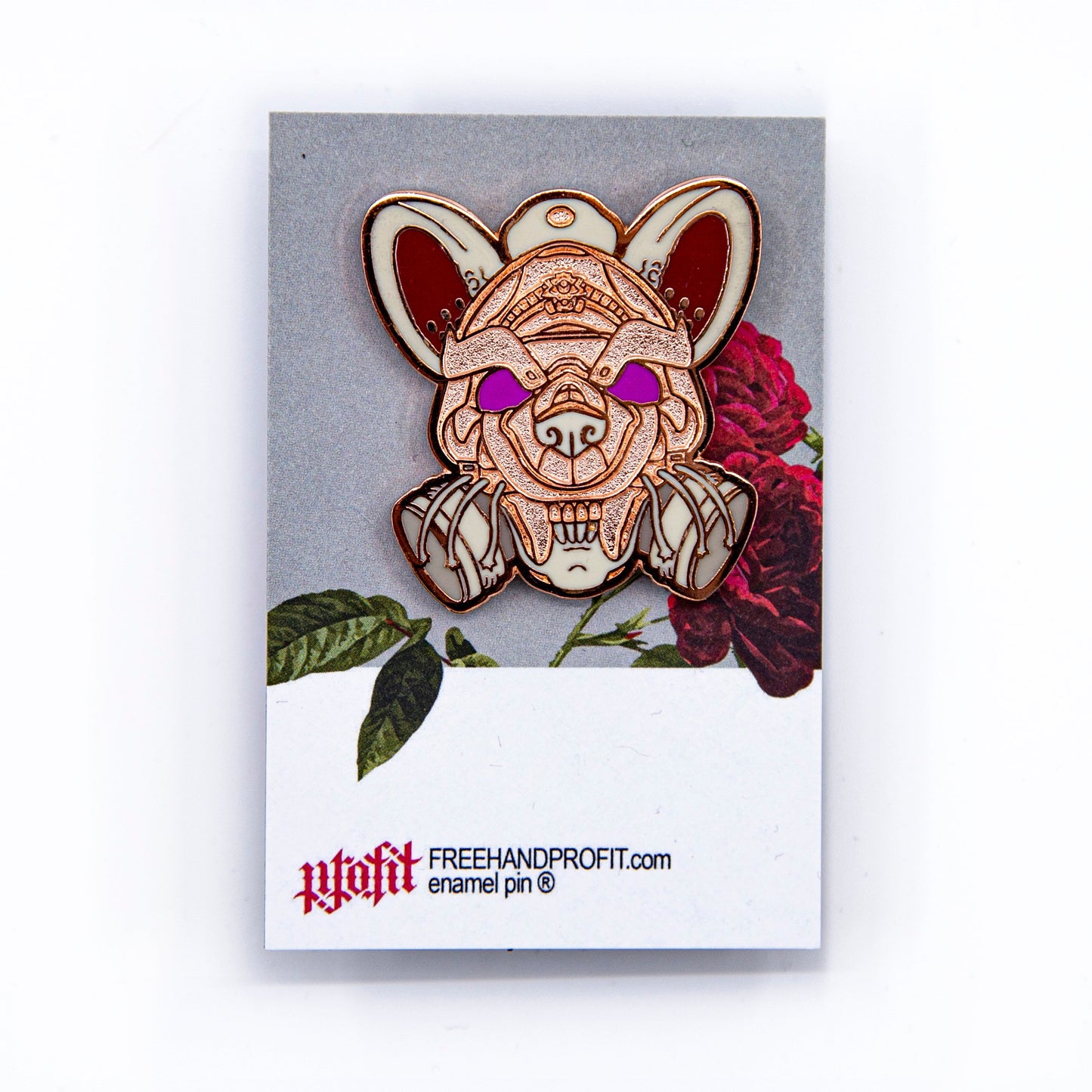 Pest Sneaker Mask Enamel Pin