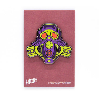 Puma 03 Sneaker Gas Mask Enamel Pin