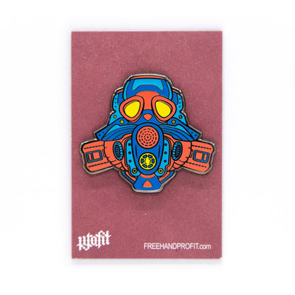 Puma 03 Sneaker Gas Mask Enamel Pin