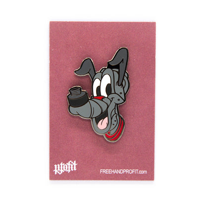 Savage Best Friend Enamel Pin