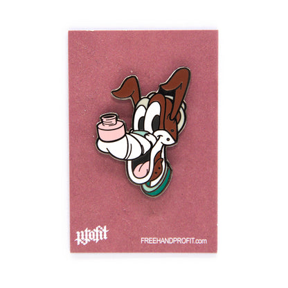 Savage Best Friend Enamel Pin
