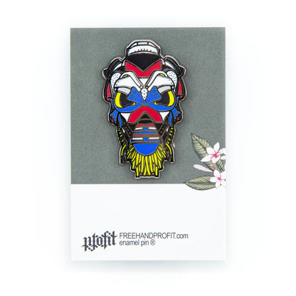 Union 1 Sneaker Mask Enamel Pin