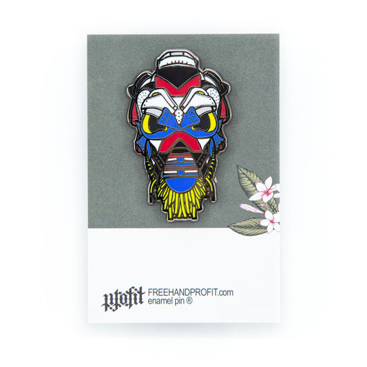 Union 1 Sneaker Mask Enamel Pin