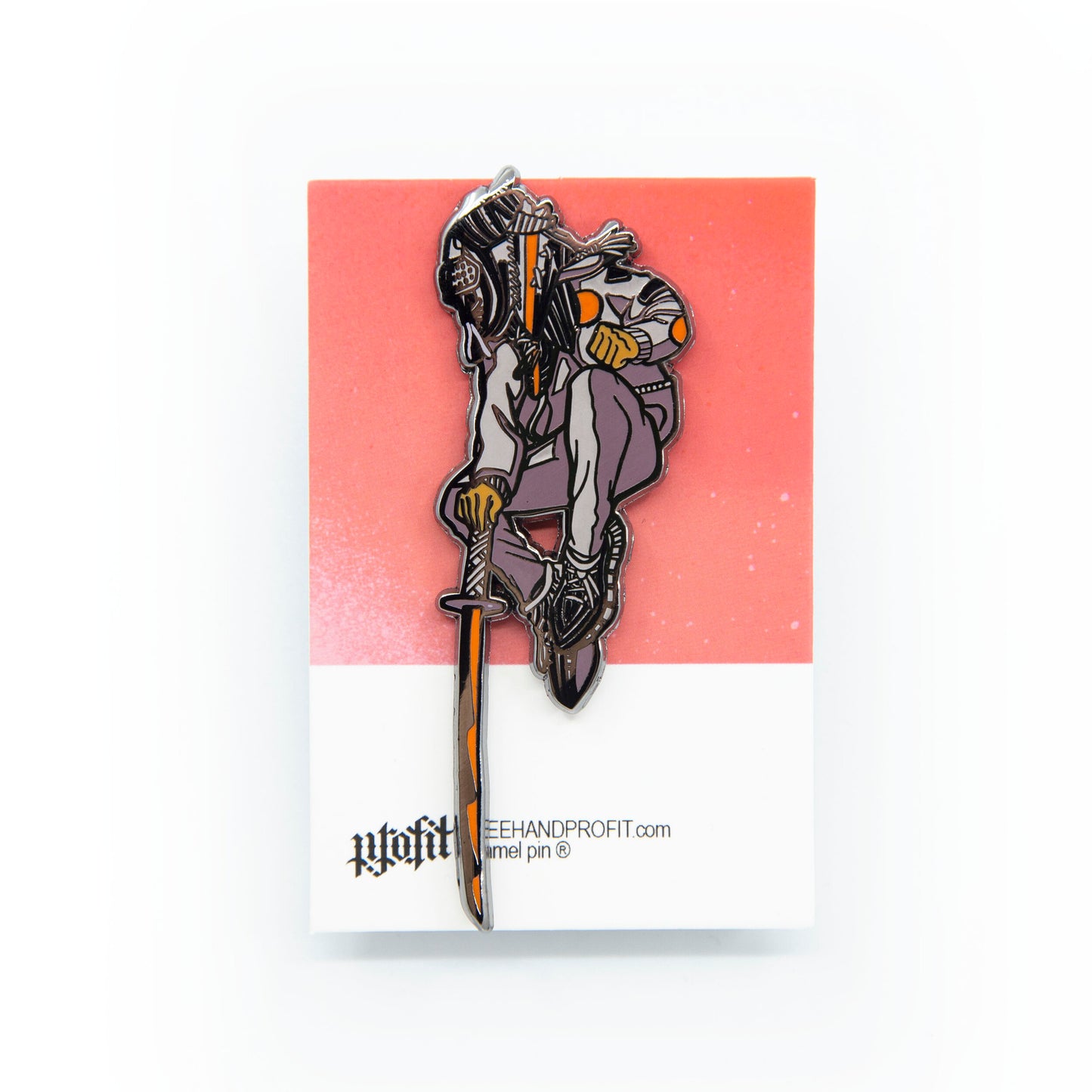 Yeezy 350 Ninja Mask Enamel Pin