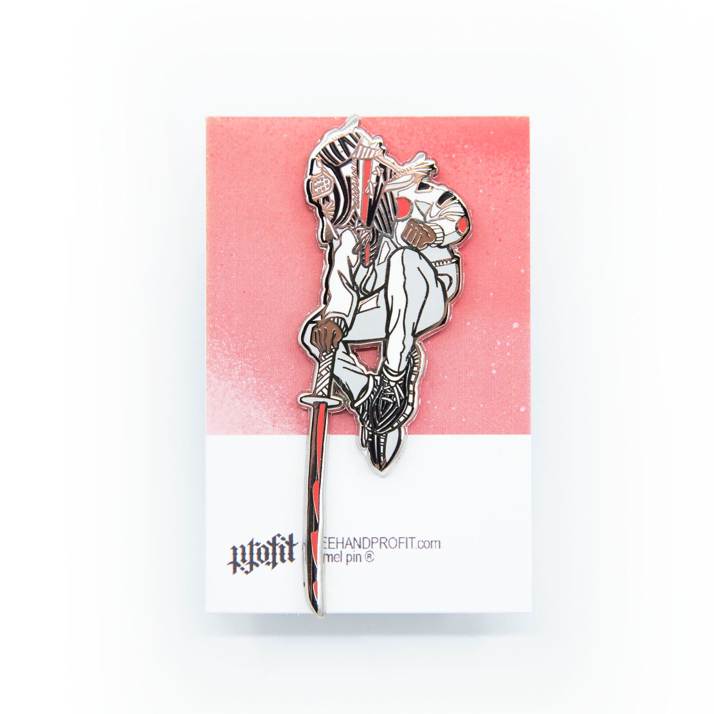 Yeezy 350 Ninja Mask Enamel Pin