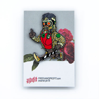 atmos Star Lord Enamel Pin