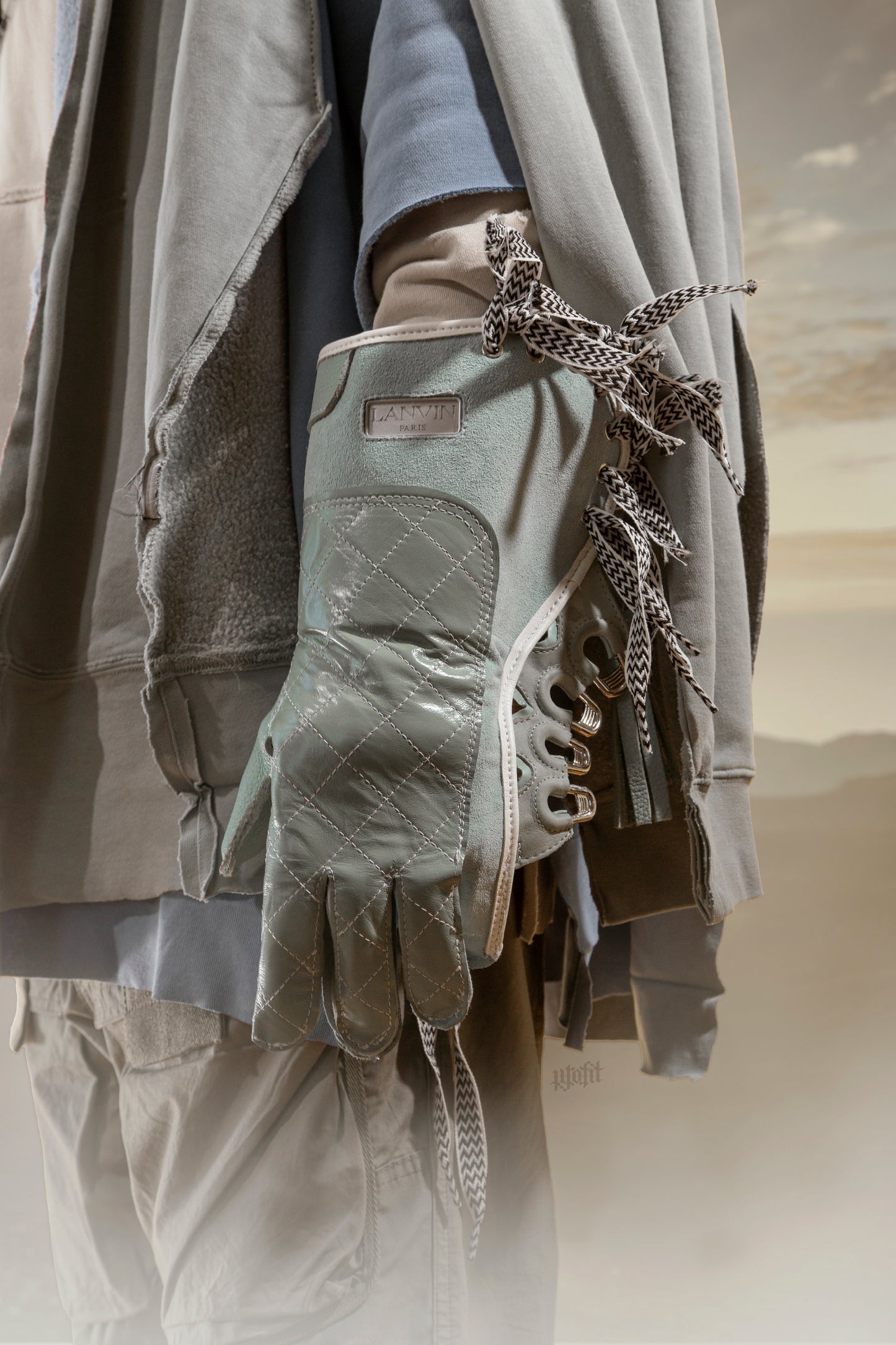 No.221: Lanvin Curb Eagle Glove