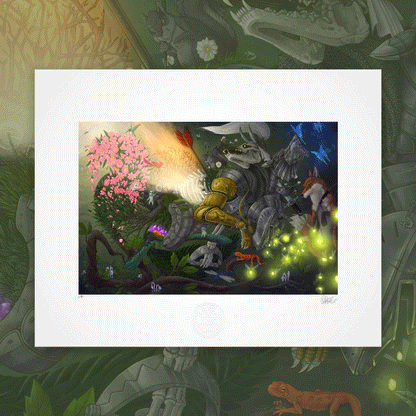 'An Honorable Death' 12"x18" Giclée Print