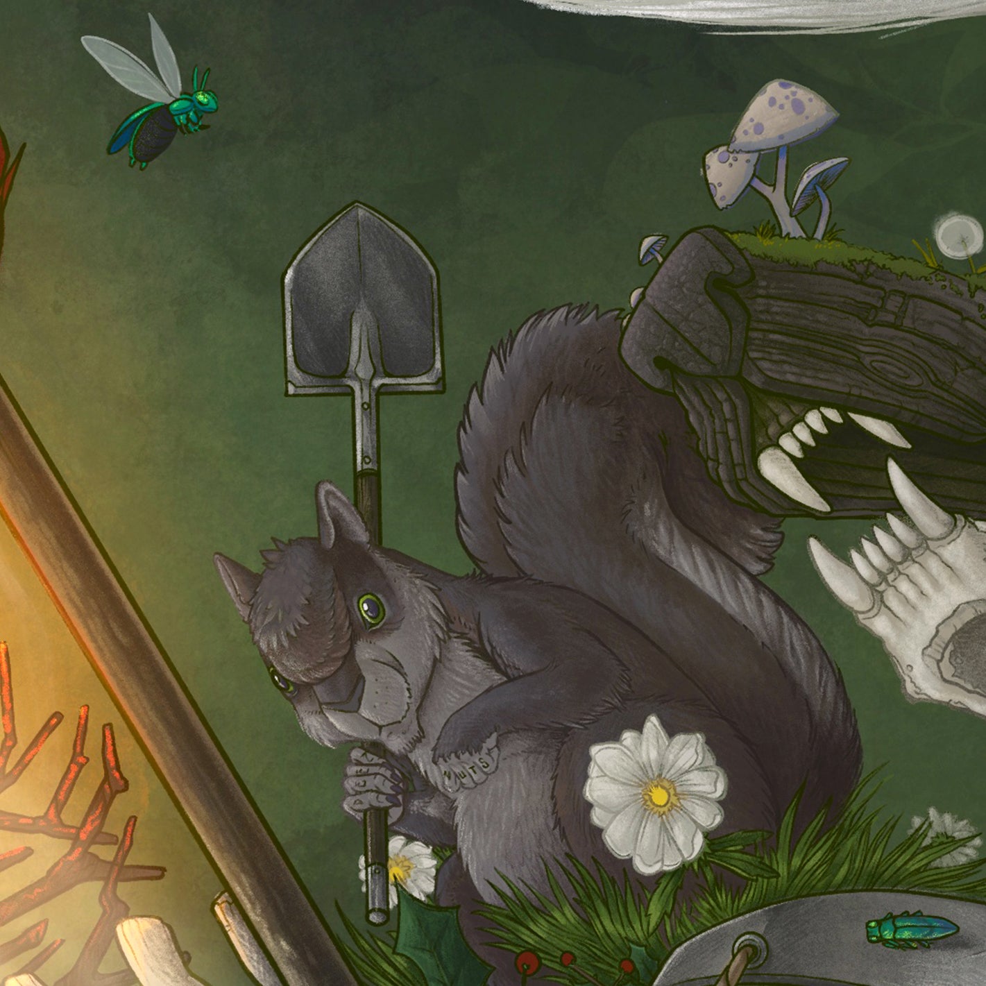 'An Honorable Death' 12"x18" Giclée Print