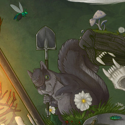 'An Honorable Death' 12"x18" Giclée Print