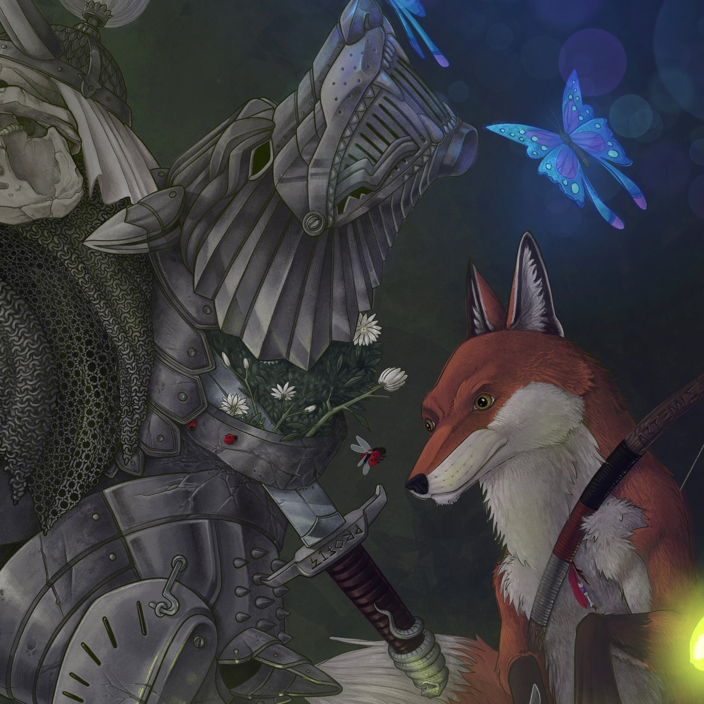 'An Honorable Death' 12"x18" Giclée Print