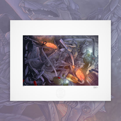 'Grey Matters' 12"x18" Giclée Print