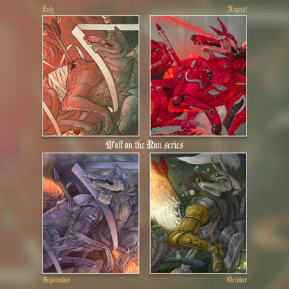 'Grey Matters' 12"x18" Giclée Print